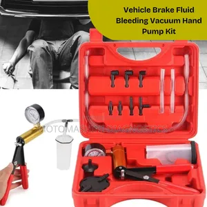 Vehicle Brake Fluid Bleeding Vacuum Hand Pump Kit