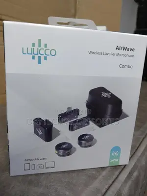 Luucco Airwave- Wireless Lavalier Microphone Combo