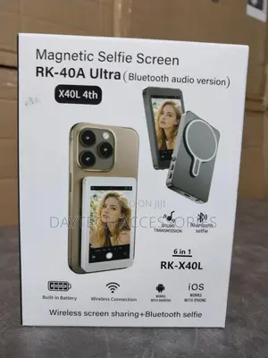 Magnetic Selfie Monitor Screen for iPhone Android