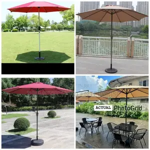 2.7m Parasol Replaceable Cloth Garden Umbrella