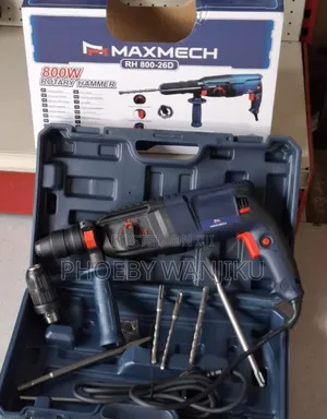 Maxmech Double Rotary Hammer Drill