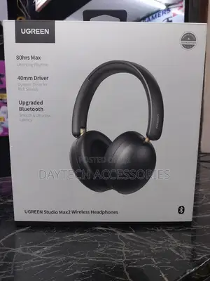 Ugreen Studio Max2 Wireless Over Ear Headset Black – Hp205-45018