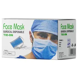 Tie-on Surgical Disposable Face Mask 50's