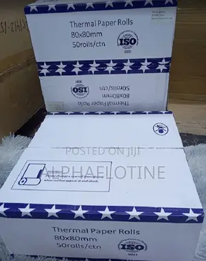 Thermalstar 80mm Thermal Rolls for Pos Receipts and Invoice Generation