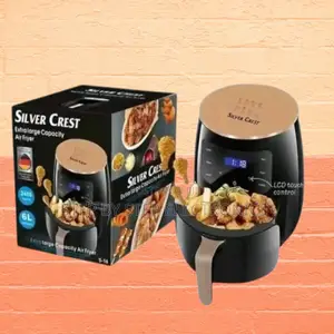 Energy Saving Silver Crest 6l Digital Air Fryer