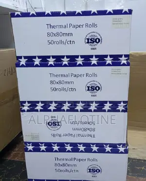 80mm Ofce Thermal Receipt Paper Roll 80mm X80mm(50ctn)
