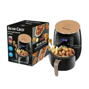 Digital Touchscreen Control 6 Litre Silver Crest Digital Air Fryer