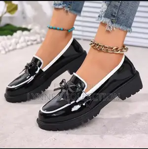 Ladies Wetlook Brouges "Lace Up", Lace Up Brouges Sizes 36-43