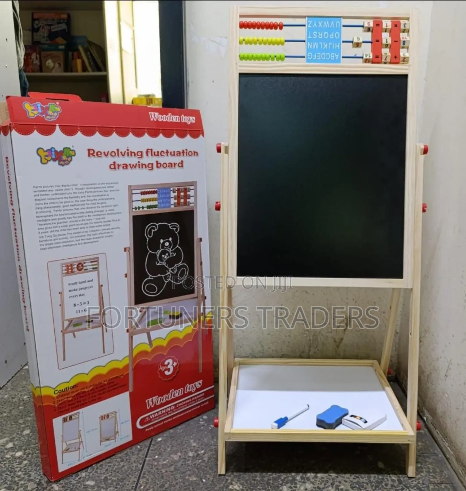 2 in 1 Foldable Black Board
