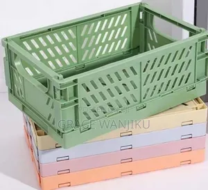 *Space Saving Detachable Foldable Basket