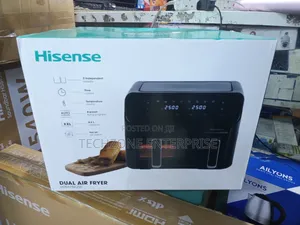 Hisense 8.6l Dual Airfryer (H09afbk2s5) With Multi Led Control 