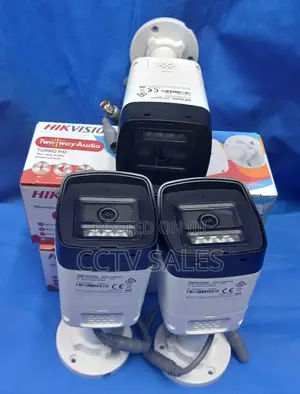 Full Time Full Color Hikvision Two-Way Audio Turbo Hd Fixed Camera