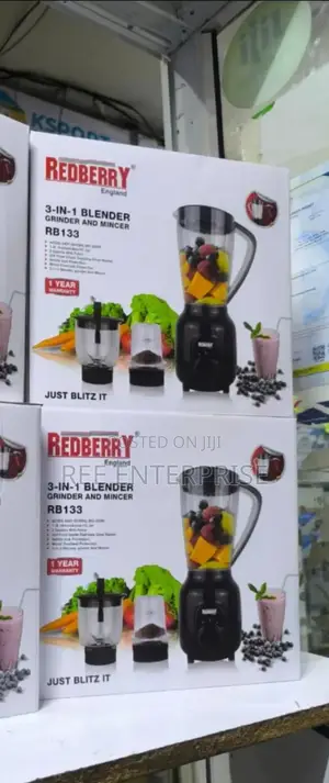 Redberry Blender 3 in 1 Brand New