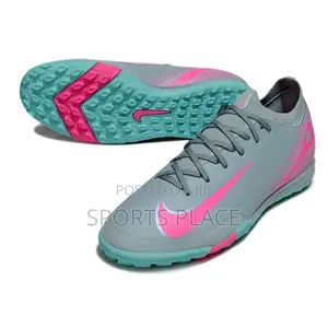 New Nike Grey Prism Air Zoom Vapor 16 Pack Elite Football Trainers