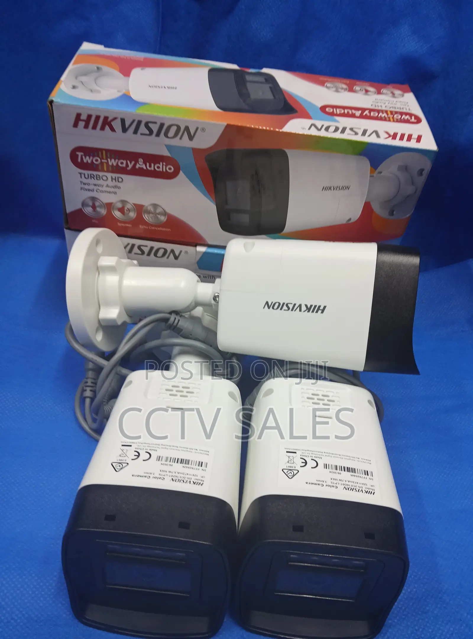 DVR Compatible Ds-2ce16d0t-LPTS Hikvision Two-Way Audio CCTV Camera