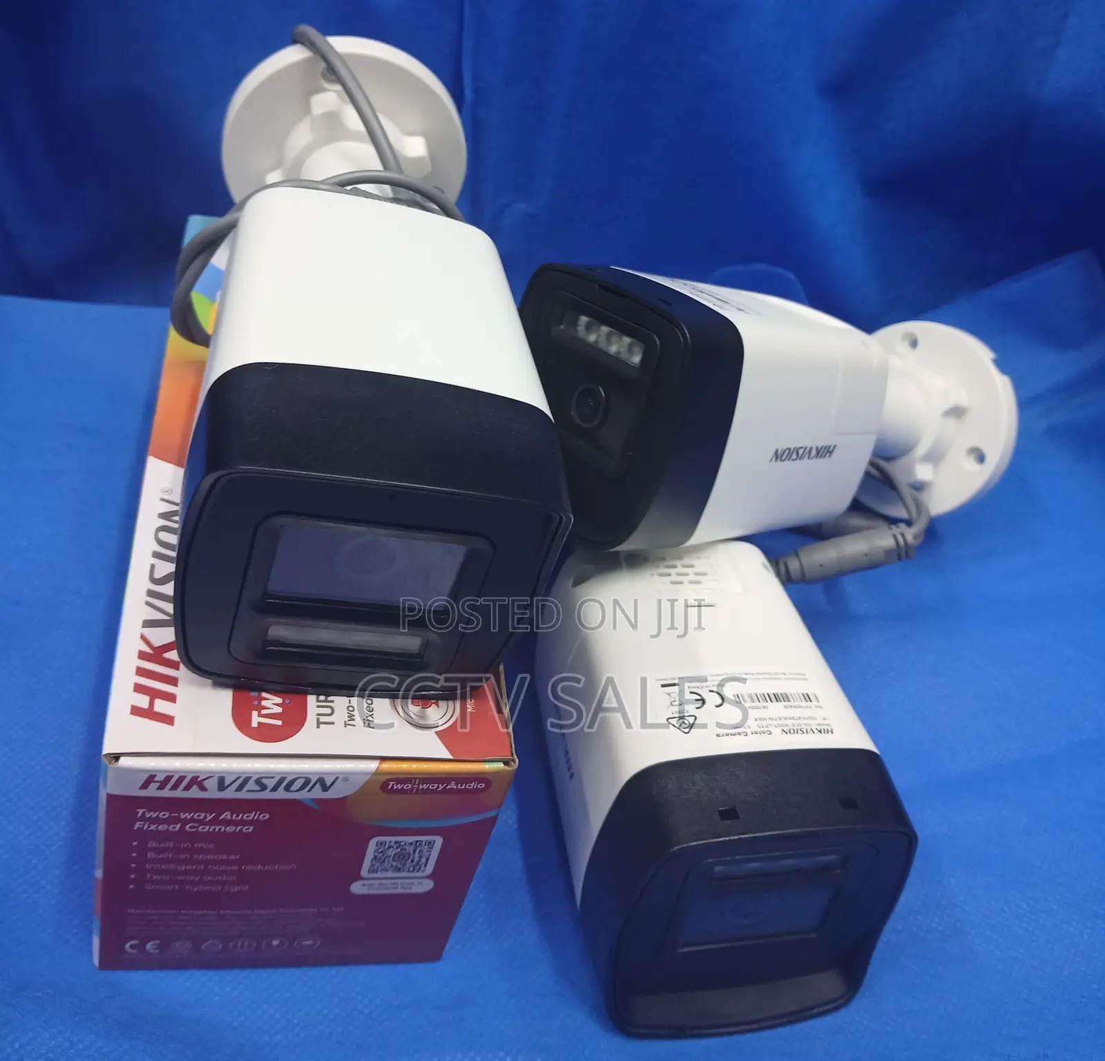 Dual-Core Ds-2ce16d0t-LPTS Hikvision Two-Way Audio Bullet CCTV Camera