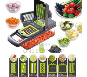 12in1 Vegetable Cutter in Different Sizes
