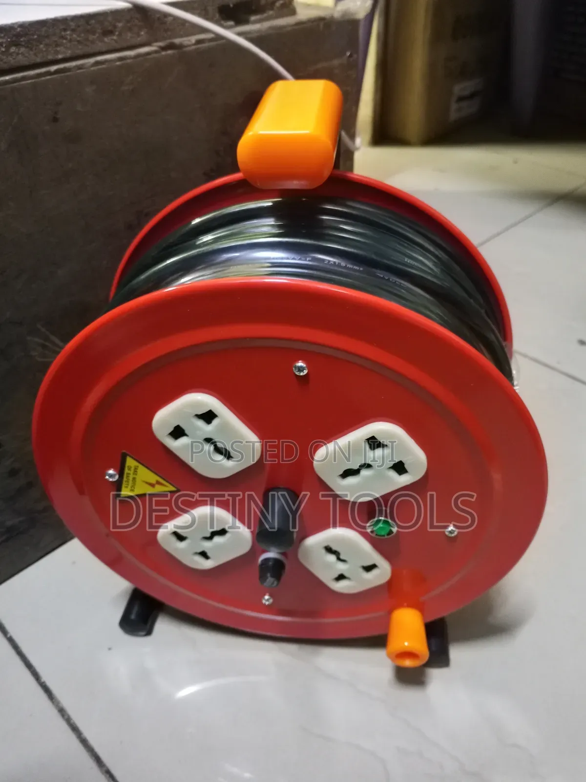 Extension Cable Reel 25meters 1.5mm