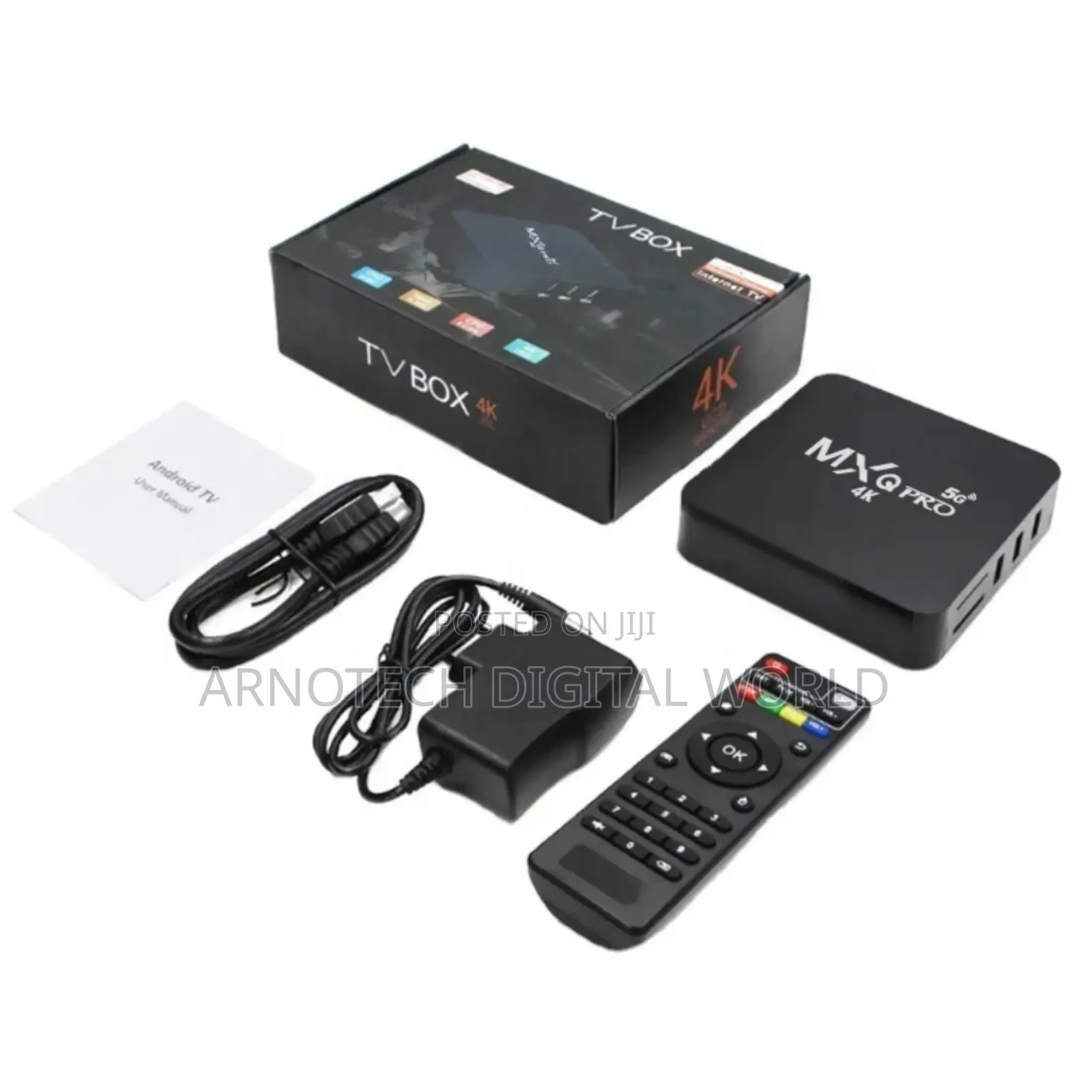 Multimedia Android Tv Box 4gb + 64gb