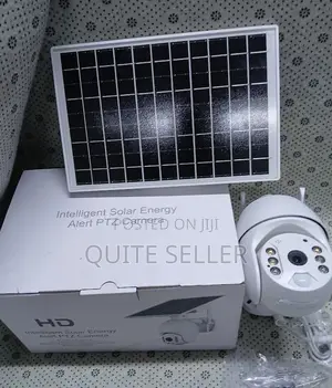 Ubox 4g Solar CCTV Camera | PTZ 1080p Sim | Outdoor Security