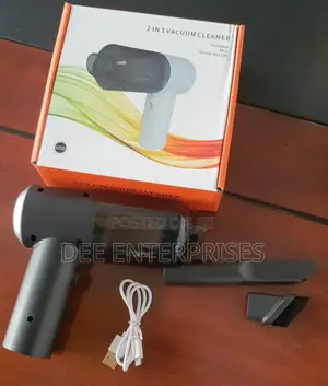 Rechargable 2in1 Vacuum Cleaner (3800pa Suction Only + Led Light)