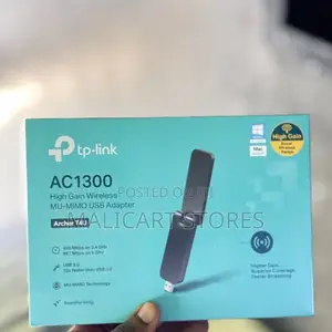 Tp-Link Archer T4u Ac1300 Mini Wireless Mu-Mimo Usb Adapter