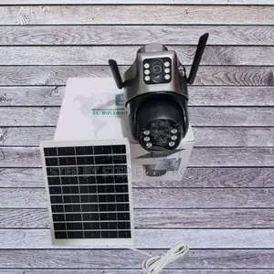 4g Simcard Dual Lens Solar CCTV Camera With Motion Sensor