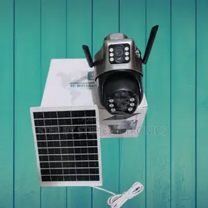 Auto Human Tracking Water Proof 4g Dual Lens Solar Camera