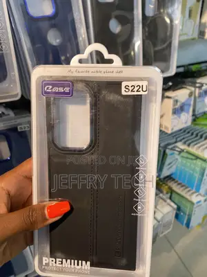 Dvtech Samsung Galaxy S22 Ultra Leather Back Case