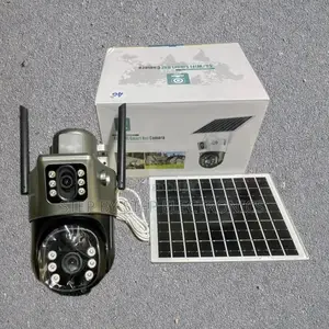 4g Sim Dual Lens View Outdoor Solar CCTV Security Surveillance Camera