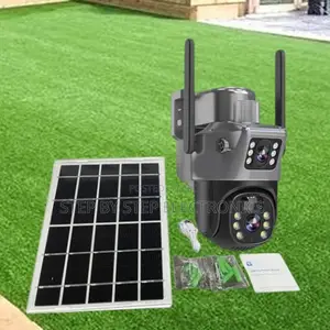 4g Dual Lens PTZ Solar CCTV Camera for Outdoor Security