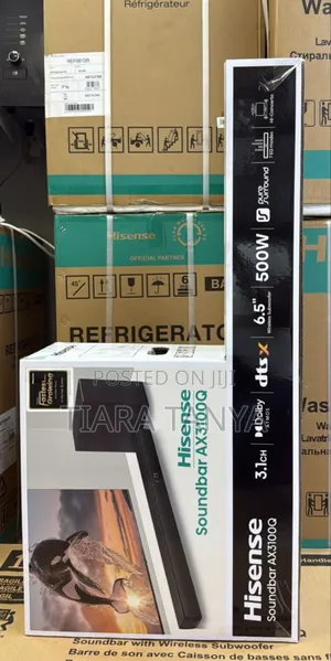 Hisense Ax3100q 3.1 Channel 500w Soundbar