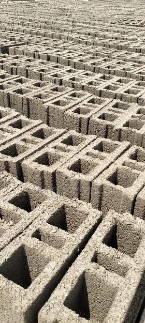 Concrete Wall Hollow Blocks - (Pumice)