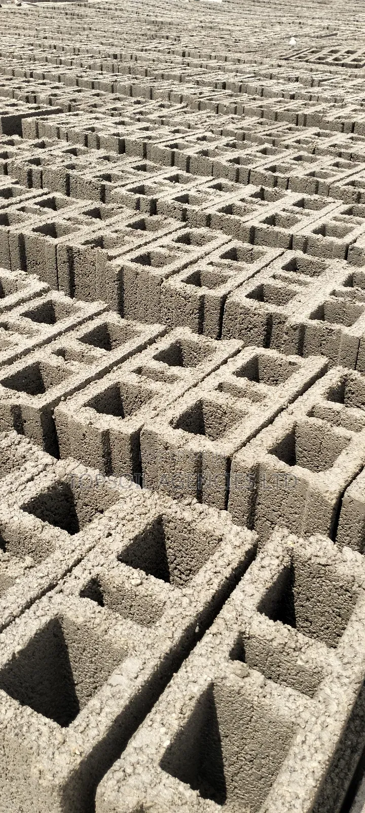 Concrete Wall Hollow Blocks - (Pumice)