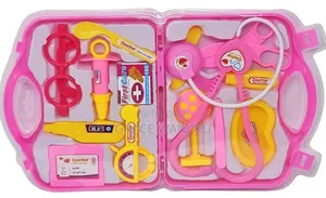 Doctor Plastic Playset Kit With Foldable Suitcase