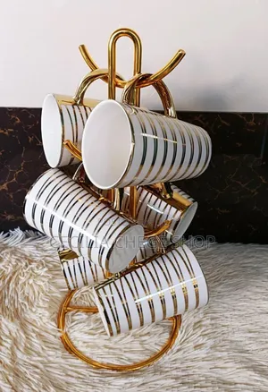 Long Gold Cups