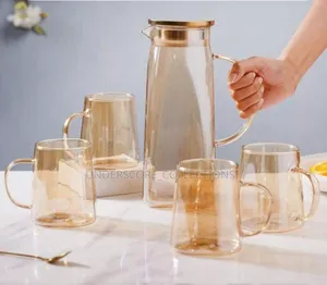 Jug and 5 Glasses