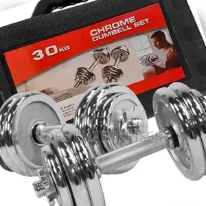 30kg Chrome Dumbells