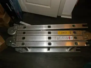 Professional 4x4 Multipurpose Aluminum Ladder–Longlasting Investment