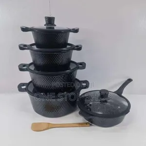 11pc Black Bosch Cookware Set