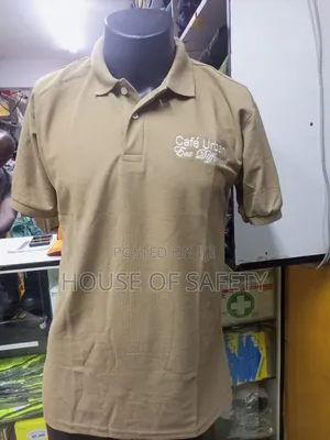 Beige Clean Polo Shirts