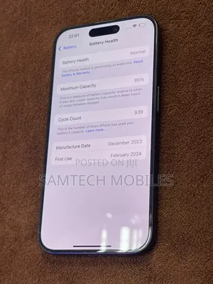 Apple iPhone 15 Pro 256 GB Silver