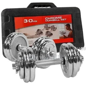 30kg Chrome Dumbells