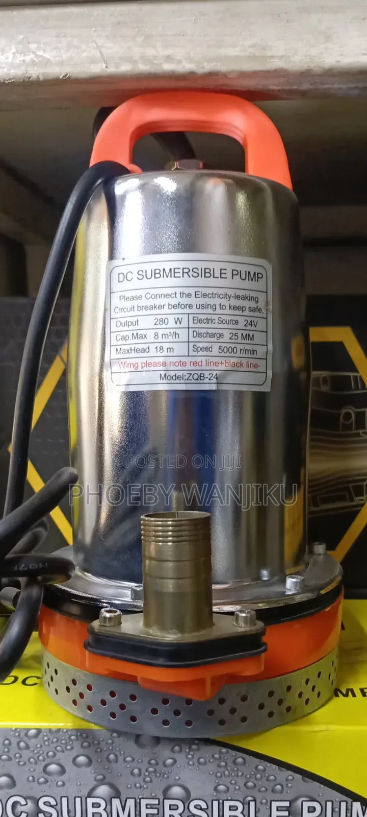 Immersion Dc Pump/Submersible