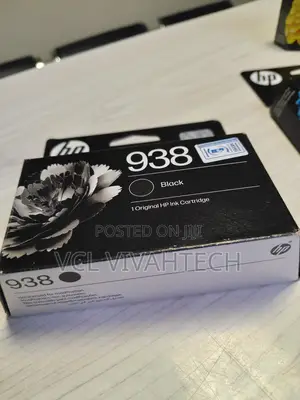 Hp 938 Black Ink Cartridge for 9730 Series