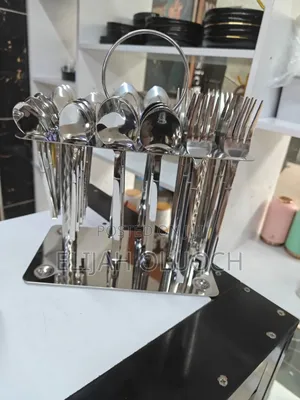 36 PCS Cutlery Set Silver