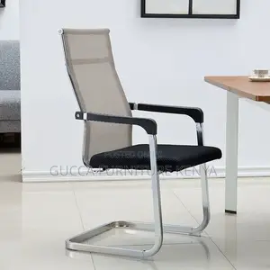 Office Chair: Mid-Back Mesh Boardroom Bow Office Chair