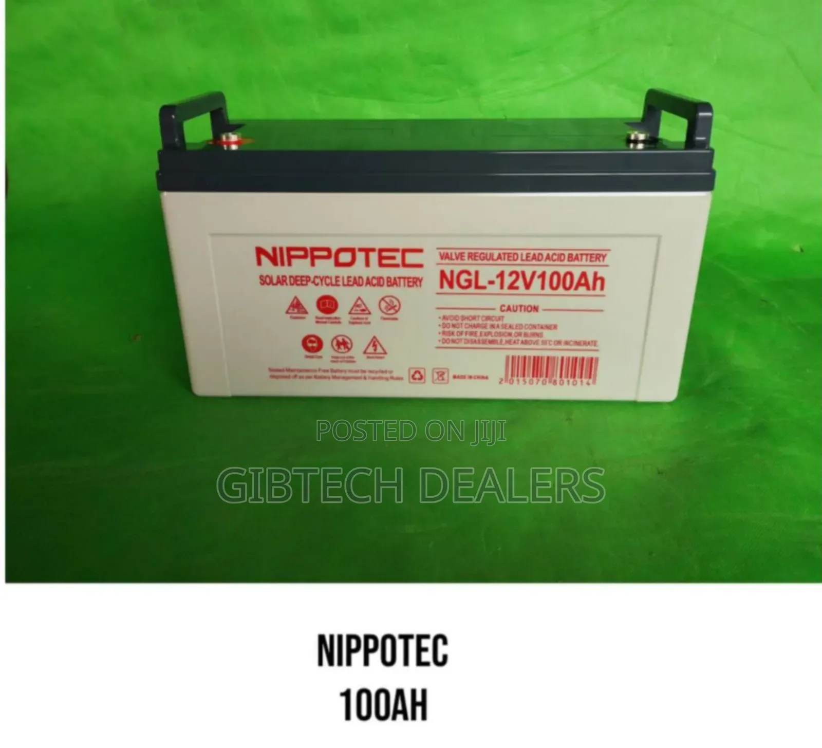 12v 100ah Nippotec Deep Cycle Battery