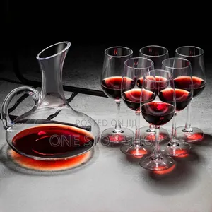 7in1 Wine Decanter Set With Wine Glasses