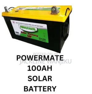 100ah Powermate Solar Battery/ New 100ah Powermate Battery